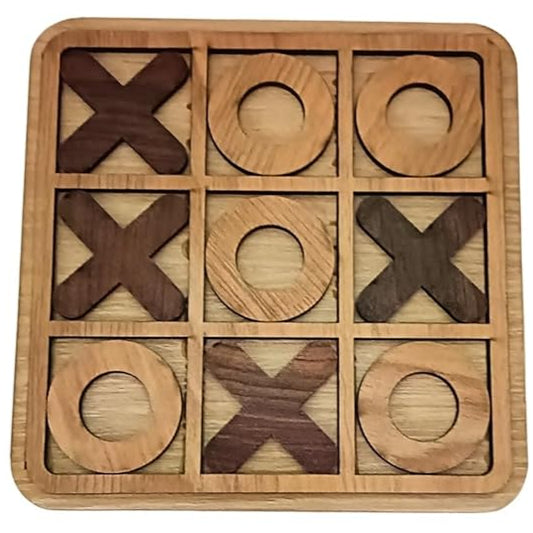 Tic Tac Toe: Wooden Fun