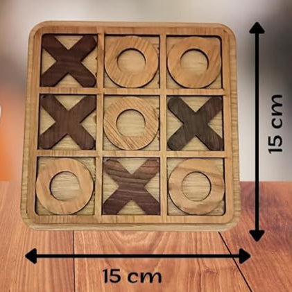 Tic Tac Toe: Wooden Fun